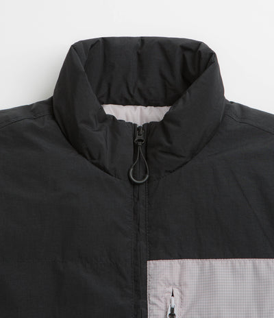 Butter Goods Terrain Puffer Jacket in Black