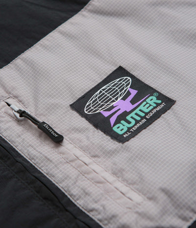 Butter Goods Terrain Puffer Jacket in Black