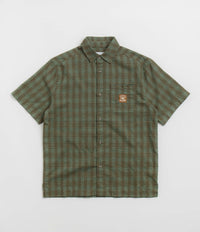 Butter Goods Terrain Short Sleeve Shirt in Pine