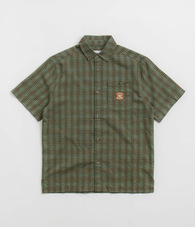 Butter Goods Terrain Short Sleeve Shirt in Pine