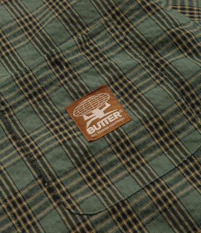 Butter Goods Terrain Short Sleeve Shirt in Pine