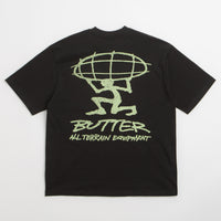 Butter Goods Terrain T-Shirt - Black / Green thumbnail