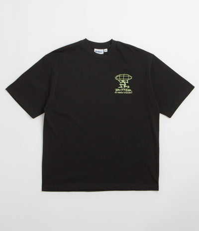 Butter Goods Terrain T-Shirt - Black / Green