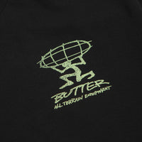Butter Goods Terrain T-Shirt - Black / Green thumbnail