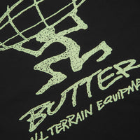Butter Goods Terrain T-Shirt - Black / Green thumbnail