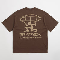 Butter Goods Terrain T-Shirt - Brown thumbnail