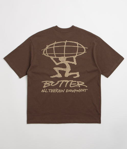 Butter Goods Terrain T-Shirt - Brown