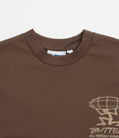 Butter Goods Terrain T-Shirt - Brown