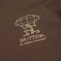 Butter Goods Terrain T-Shirt - Brown thumbnail