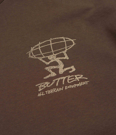 Butter Goods Terrain T-Shirt - Brown