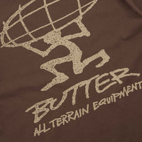 Butter Goods Terrain T-Shirt - Brown thumbnail