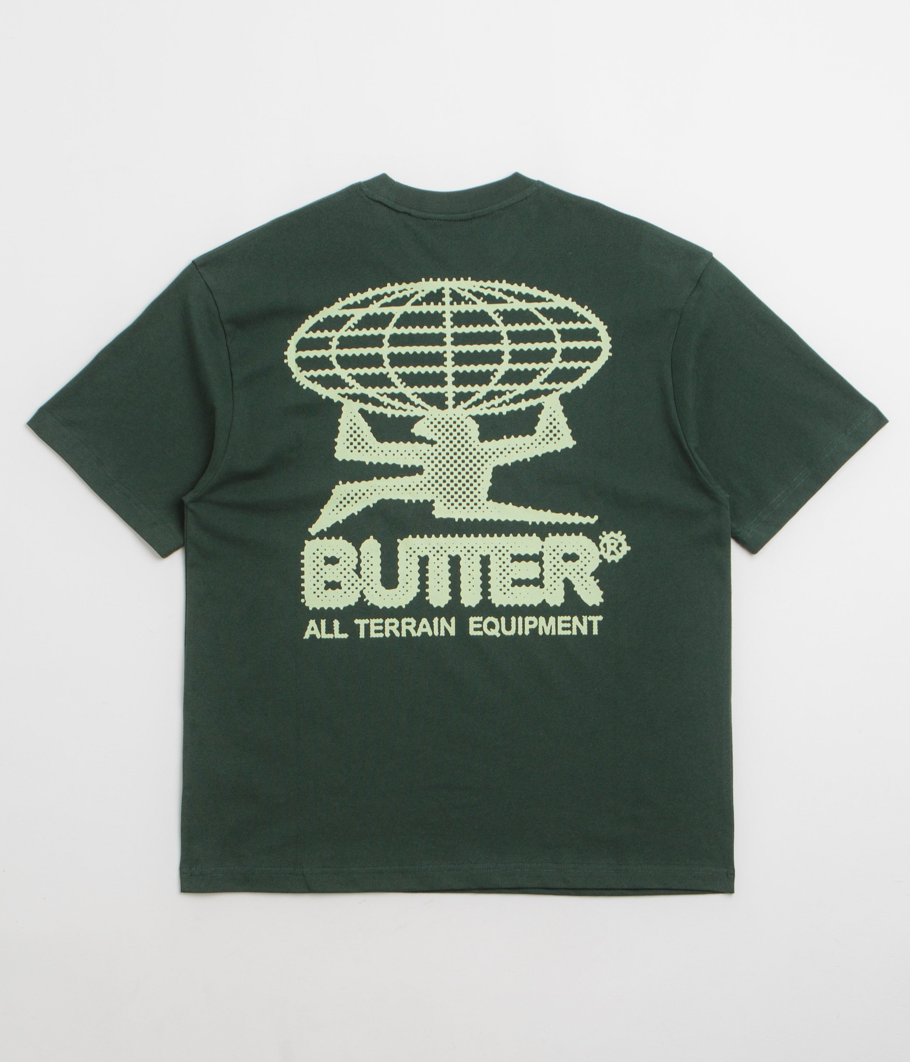 Butter Goods Terrain T-Shirt in Dark Forest