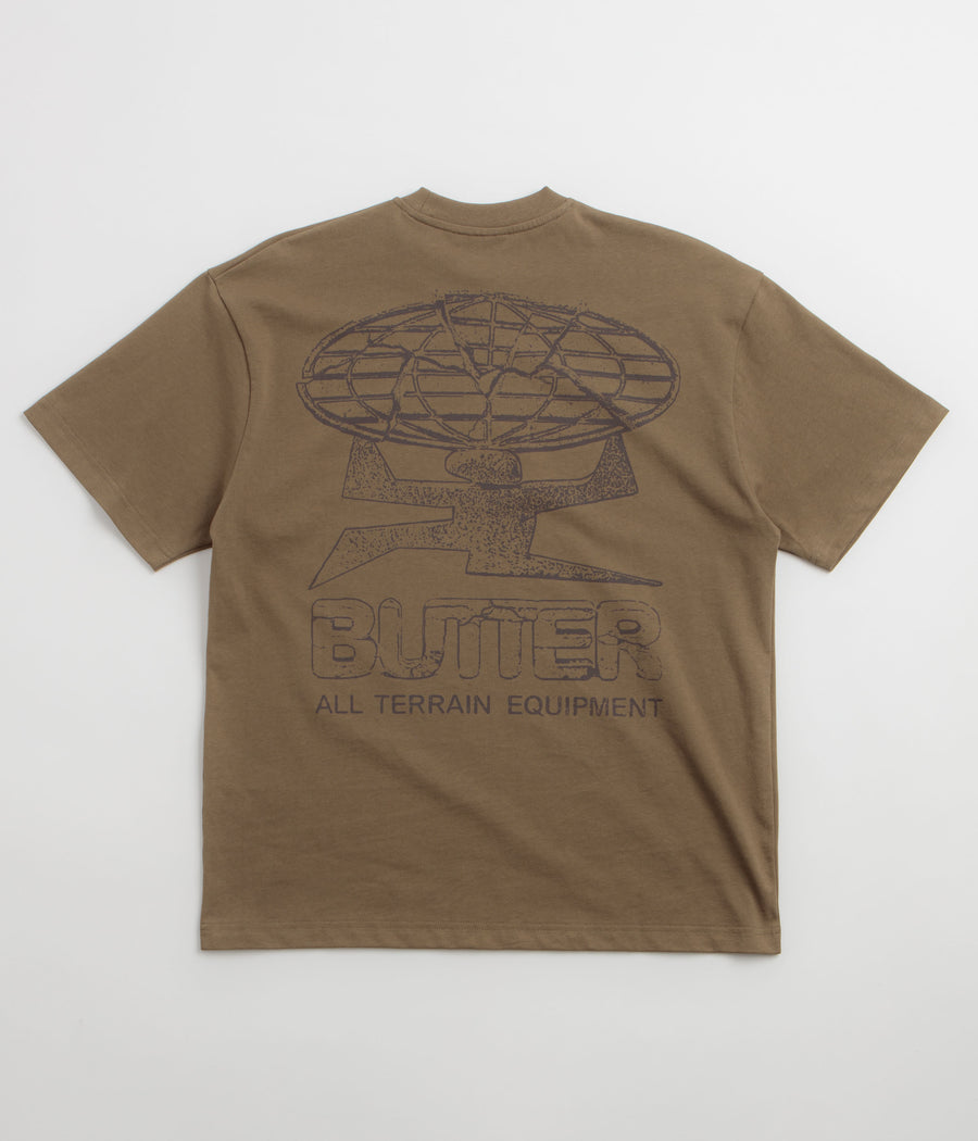 Butter Goods Terrain T-Shirt - Dark Taupe