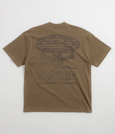 Butter Goods Terrain T-Shirt - Dark Taupe