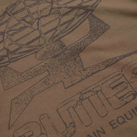 Butter Goods Terrain T-Shirt - Dark Taupe thumbnail
