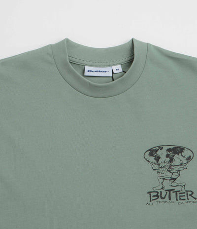 Butter Goods Terrain T-Shirt in Dull Mint