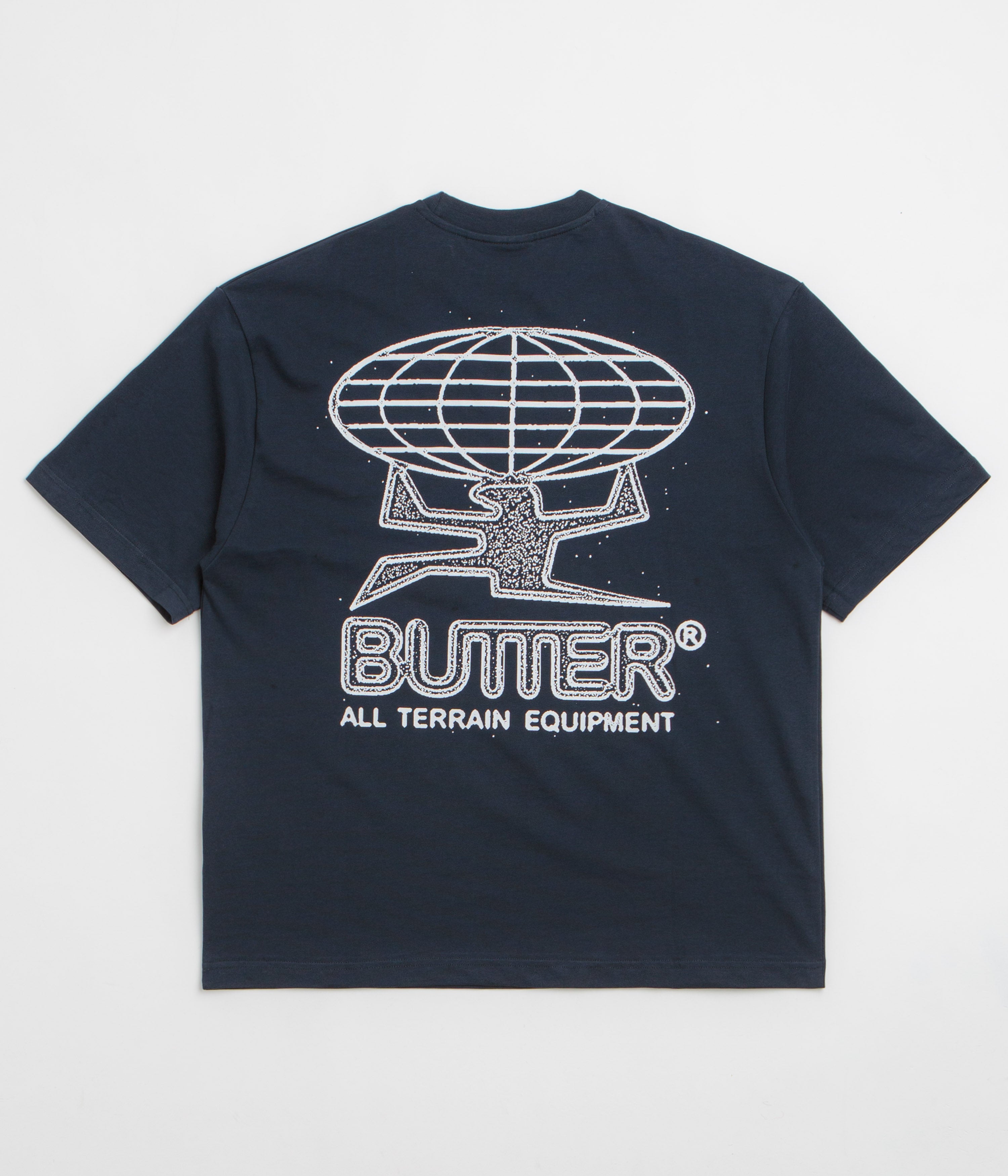 Butter Goods Terrain T-Shirt in Navy