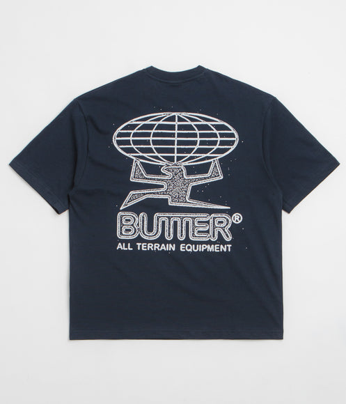 Butter Goods Terrain T-Shirt - Navy