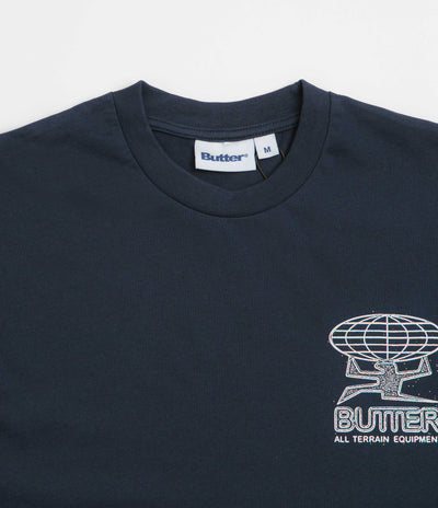 Butter Goods Terrain T-Shirt - Navy