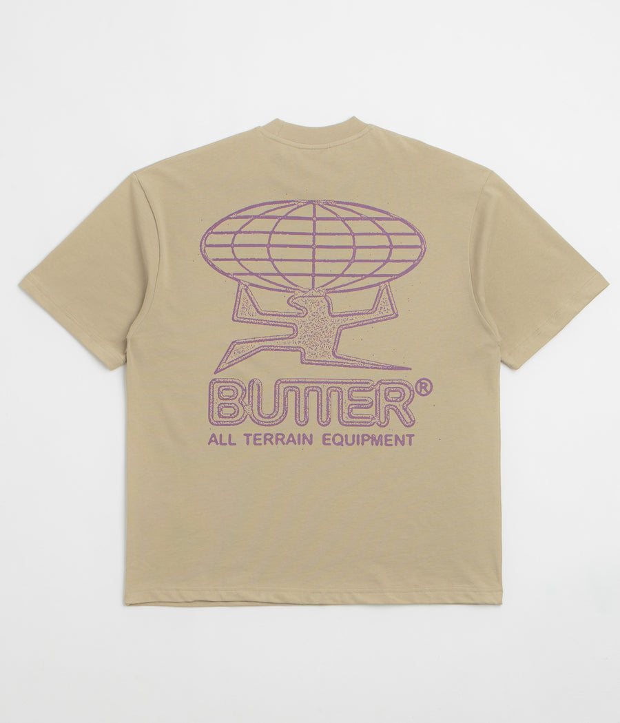 Butter Goods Terrain T-Shirt - Taupe