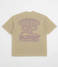Butter Goods Terrain T-Shirt in Taupe