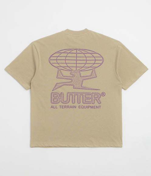 Butter Goods Terrain T-Shirt - Taupe