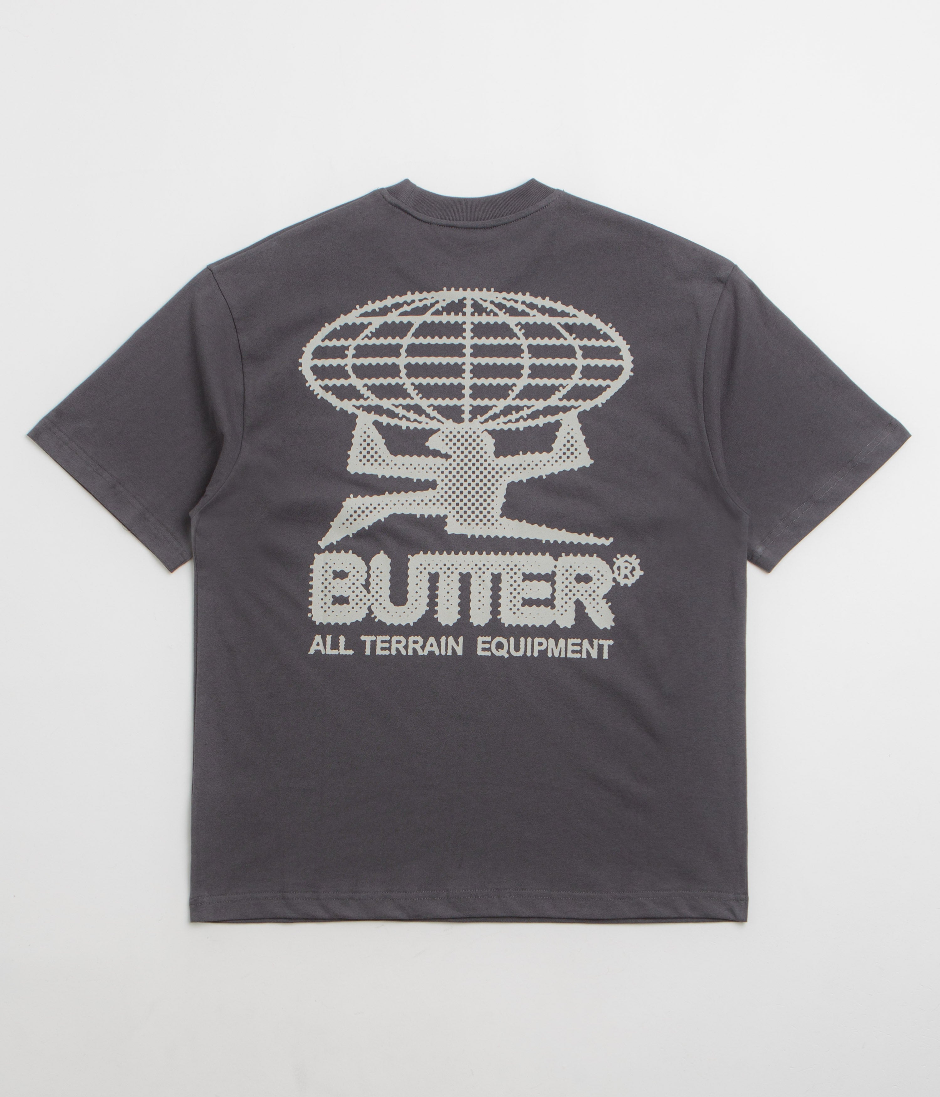 Butter Goods Terrain T-Shirt in Washed Black