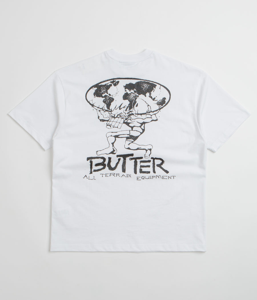 Butter Goods Terrain T-Shirt - White / Black