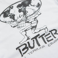 Butter Goods Terrain T-Shirt in White and Black thumbnail
