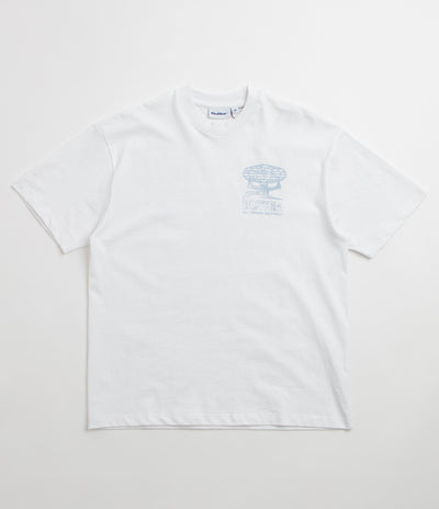 Butter Goods Terrain T-Shirt - White / Blue / White