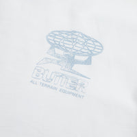 Butter Goods Terrain T-Shirt - White / Blue / White thumbnail