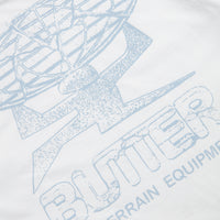 Butter Goods Terrain T-Shirt - White / Blue / White thumbnail