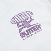 Butter Goods Terrain T-Shirt in White and Purple thumbnail