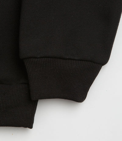 Butter Goods Textured Logo Hoodie - Black