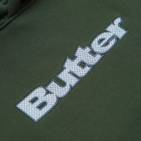 Butter Goods Textured Logo Hoodie - Fatigue thumbnail