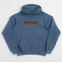 Butter Goods Textured Logo Hoodie - Navy thumbnail