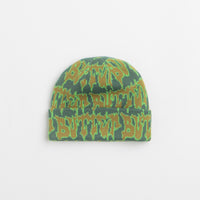 Butter Goods Throw Beanie - Forest / Lime thumbnail