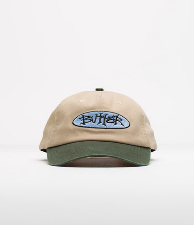 Butter Goods Tide Cap - Washed Tan / Seaweed