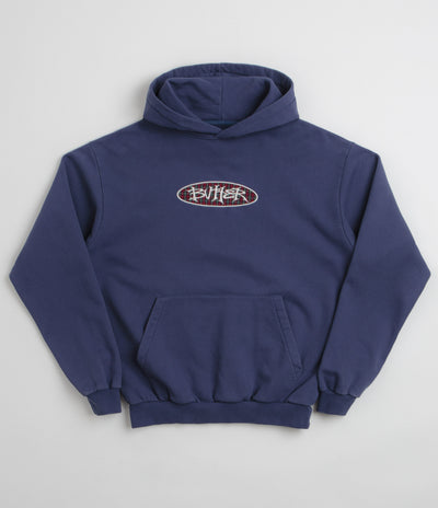 Butter Goods Tide Hoodie in Indigo