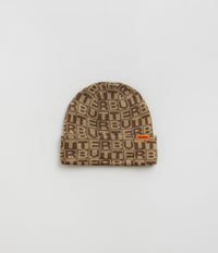 Butter Goods Tiles Beanie in Brown