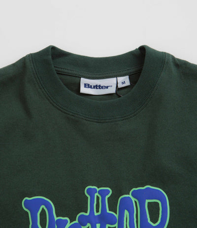 Butter Goods Tour T-Shirt in Dark Forest