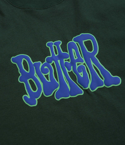 Butter Goods Tour T-Shirt in Dark Forest