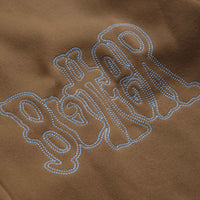 Butter Goods Tour Zip-Thru Hoodie in Chocolate thumbnail