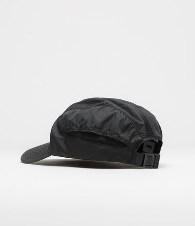Butter Goods Trail Cap in Black and Black