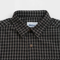 Butter Goods Trail Short Sleeve Shirt - Black thumbnail