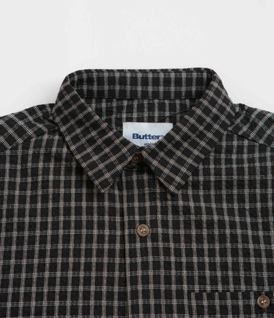 Butter Goods Trail Short Sleeve Shirt - Black
