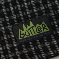 Butter Goods Trail Short Sleeve Shirt - Black thumbnail