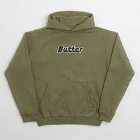 Butter Goods Transit Hoodie - Army thumbnail