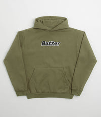 Butter Goods Transit Hoodie in Army