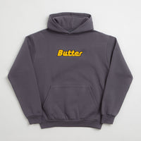 Butter Goods Transit Hoodie - Lead Blue thumbnail